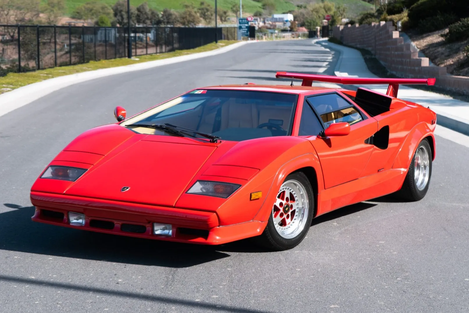 1986 Lamborghini Countach LP5000 Quattrovalvole VIN